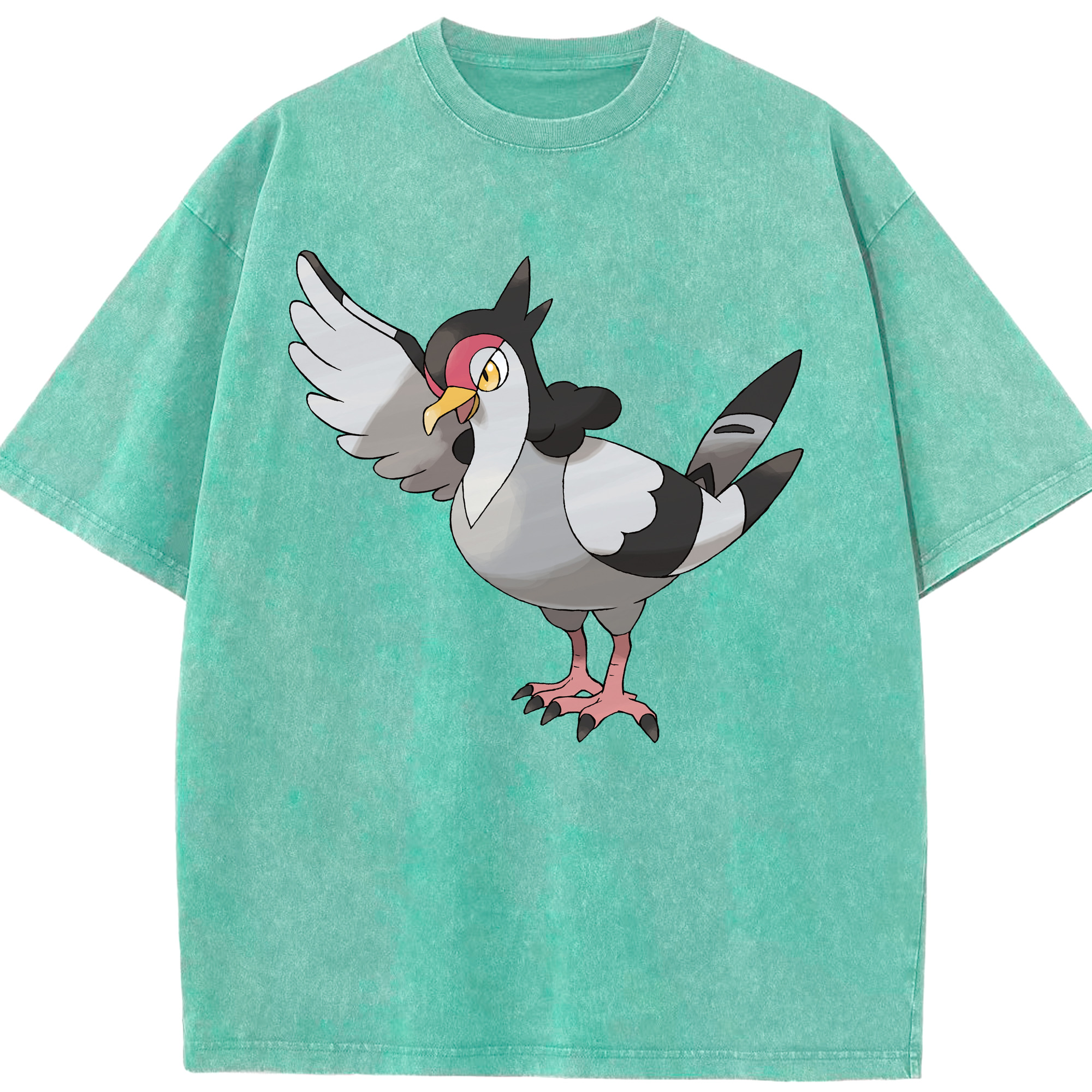 （画像用） ポケットモンスター Pokémon 綿100% ヴィンテージ風 半袖Tシャツ（フロントプリント）
